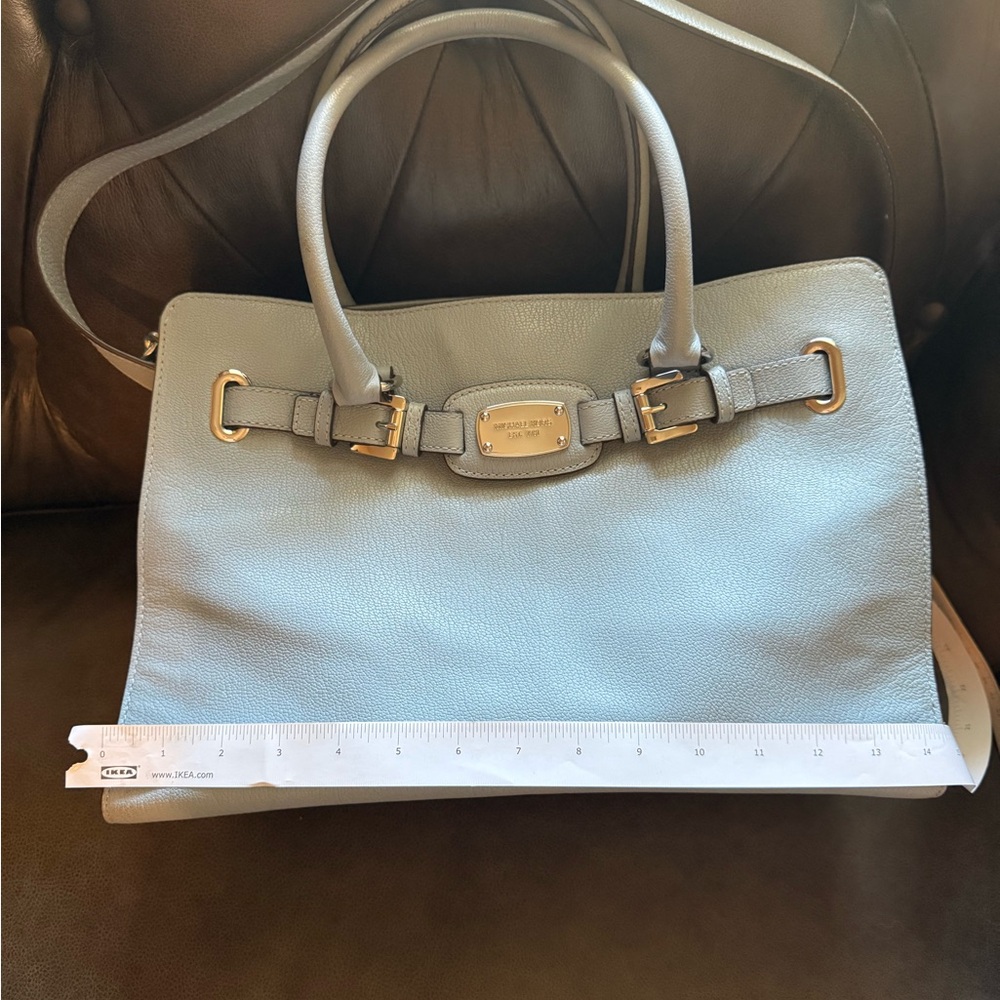 Michael Kors Sky Blue Satchel - Picture 4 of 16